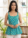 Princess Vol 5 By Blue Hills Pure Cotton Sleeves Ladies Top Wholesalers In Surat